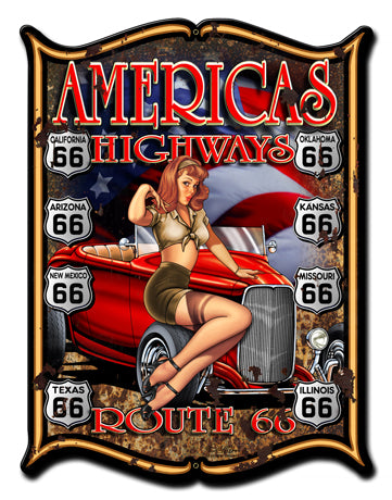 America's Highways Vintage Sign