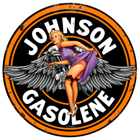 Johnson Gas Vintage Sign