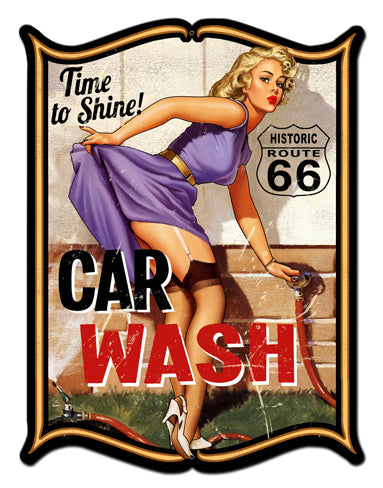 Car Wash Vintage Sign