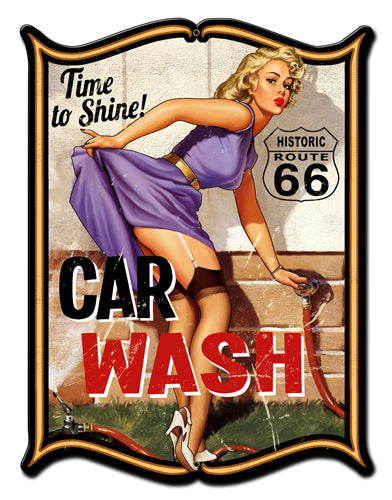 Car Wash Vintage Sign