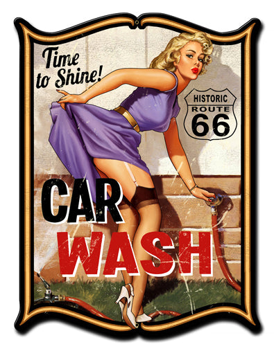 Car Wash Vintage Sign