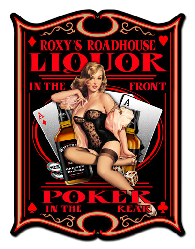 Roxy's Roadhouse Vintage Sign