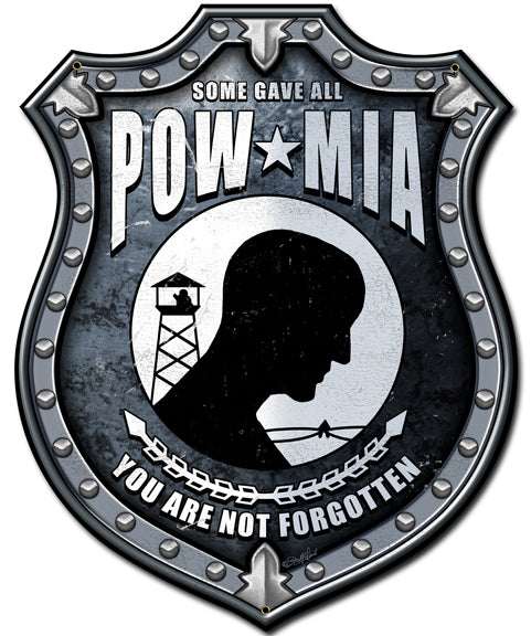 POW MIA Vintage Sign