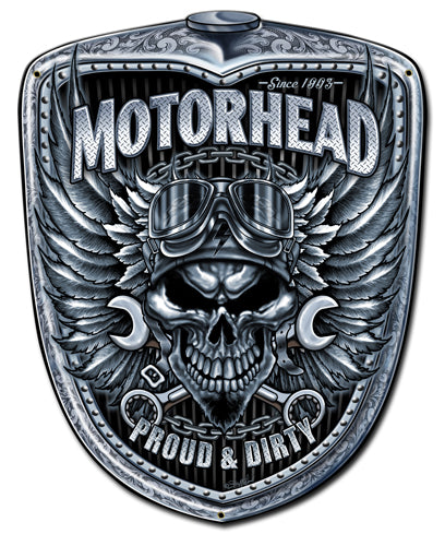 Motorhead Grill Vintage Sign