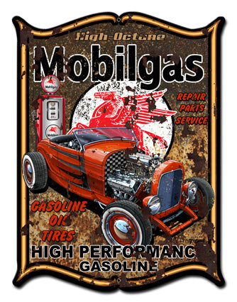 Mobilegas Vintage Sign