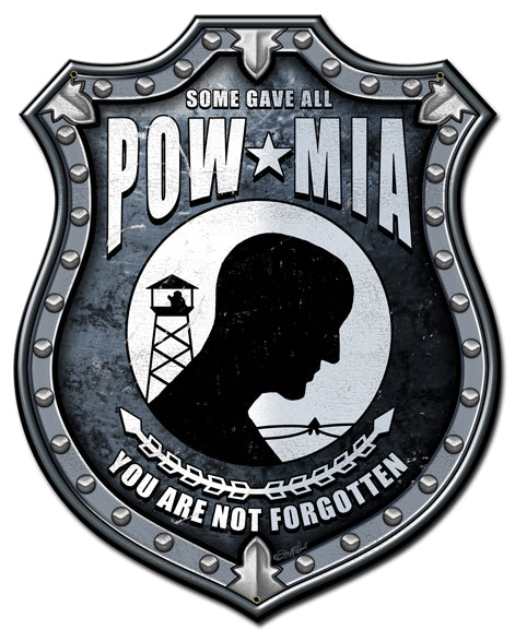 POW MIA Vintage Sign