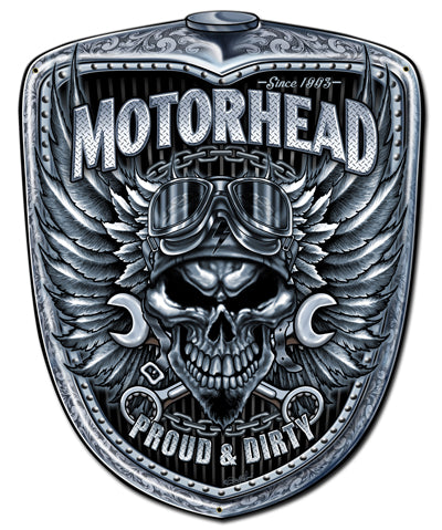 Motorhead Grill Vintage Sign