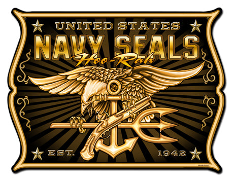 Navy Seals Vintage Sign