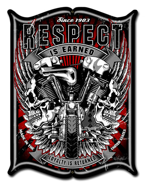 Respect Vintage Sign