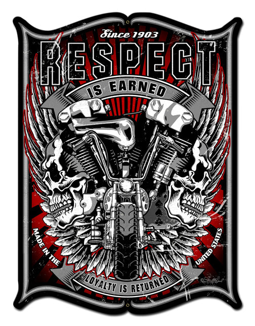 Respect Vintage Sign