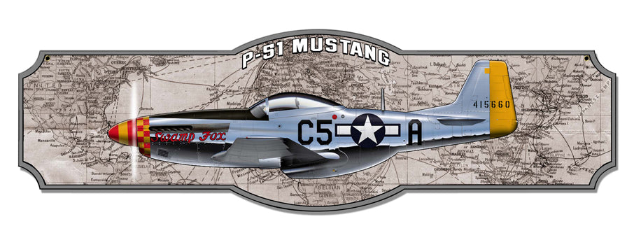 P-51 Vintage Sign