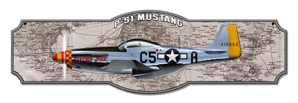 P-51 Vintage Sign