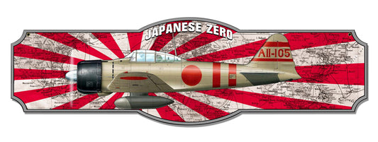 Japan Zero Vintage Sign