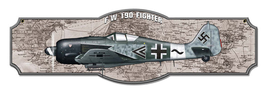 1-FW 190 Vintage Sign