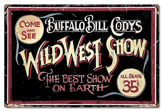 Wild Bill Vintage Sign