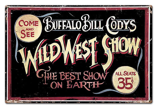 Wild Bill Vintage Sign