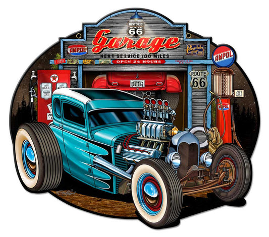Garage Rod Vintage Sign