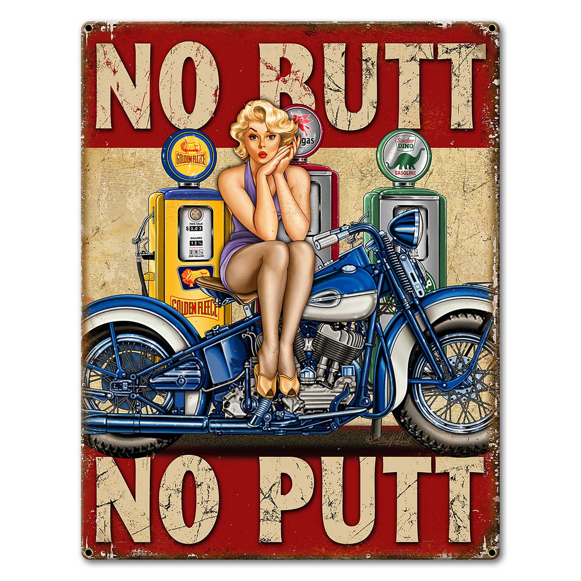 No Butt 12 x 16 Custom Shape