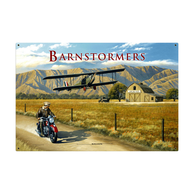 Barnstormer Vintage Sign