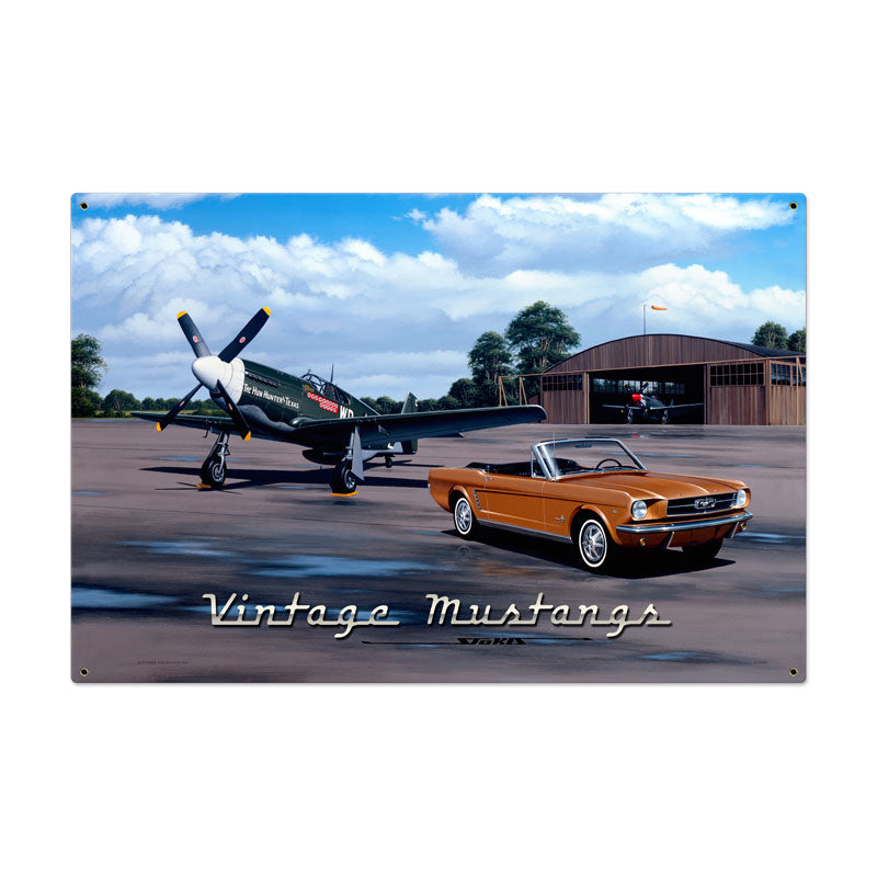 Vintage Mustangs Vintage Sign