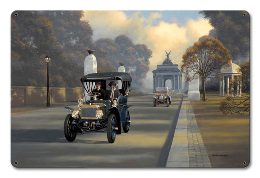 1904 George M Pierce Vintage Sign