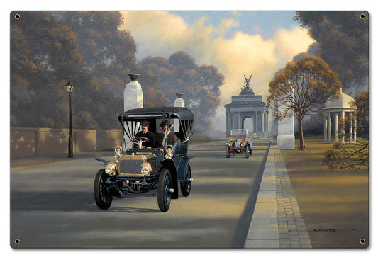 1904 George M Pierce Vintage Sign