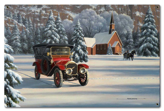 1912 Pierce Arrow Vintage Sign