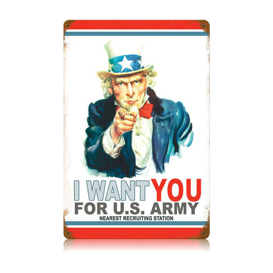 Uncle Sam Vintage Sign