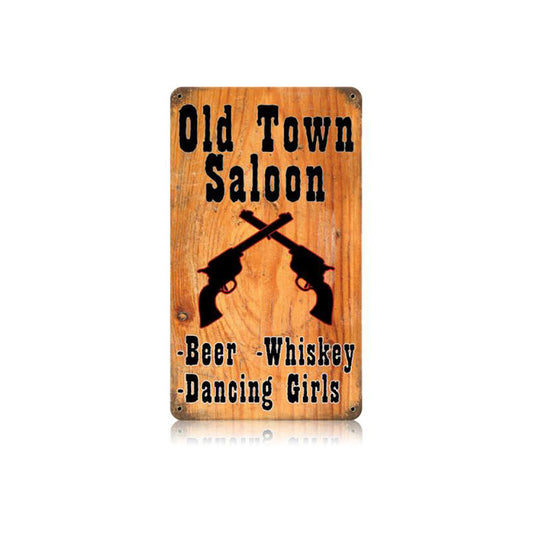 Old Town Saloon Vintage Sign