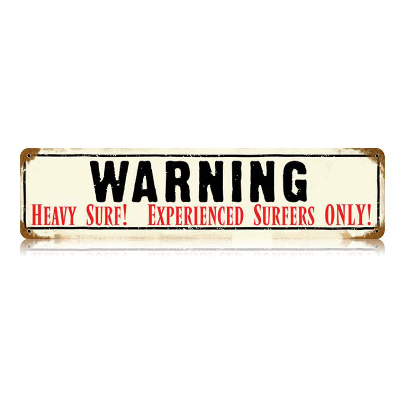 Heavy Surf Vintage Sign