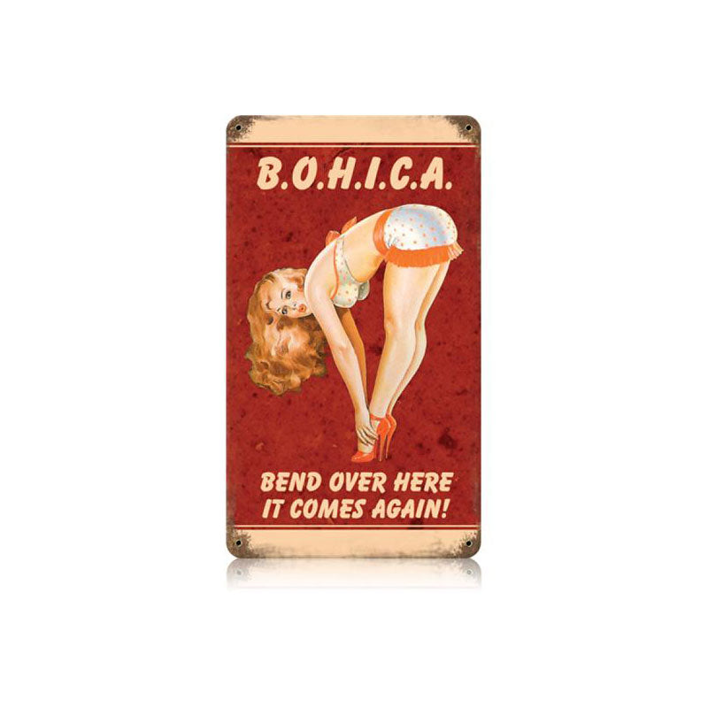 Bohica Vintage Sign