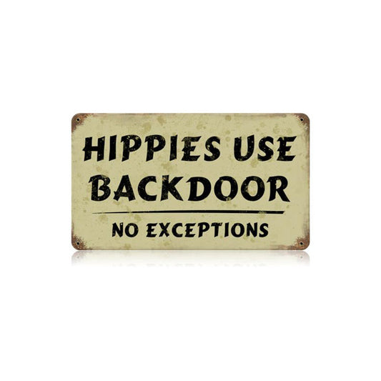 Hippies Vintage Sign