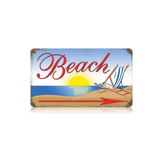 Beach Vintage Sign