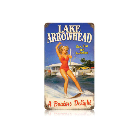 Lake Arrowhead Vintage Sign