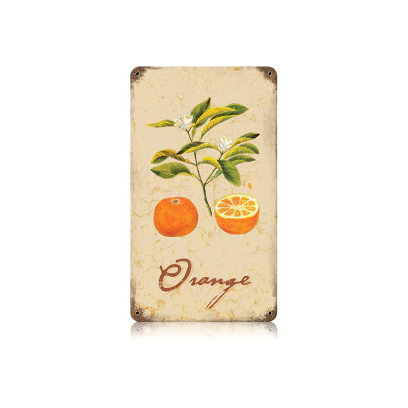 Orange Vintage Sign