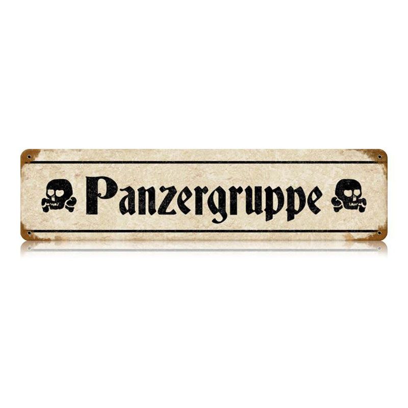 Panzergruppe Vintage Sign