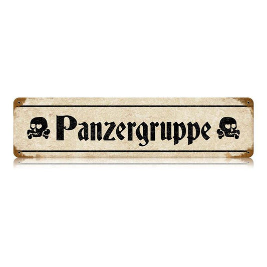 Panzergruppe Vintage Sign