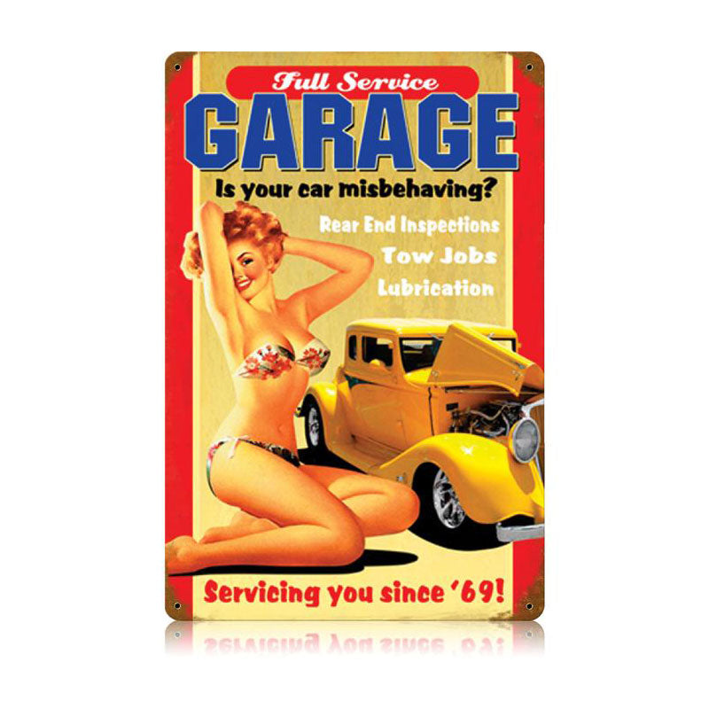 Full Service Garage Vintage Sign