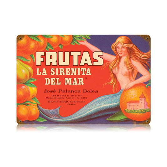 Frutas Vintage Sign