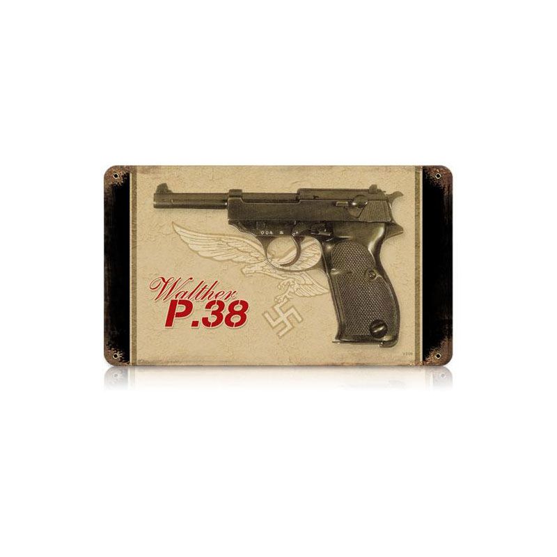 Walther P.38 Vintage Sign