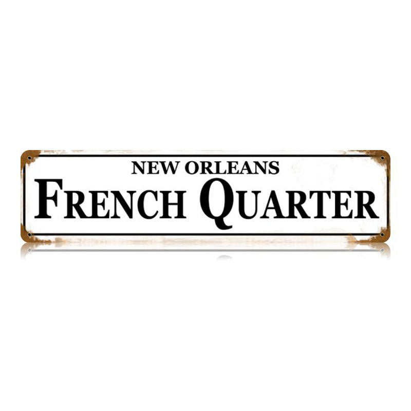 French Quarter Vintage Sign