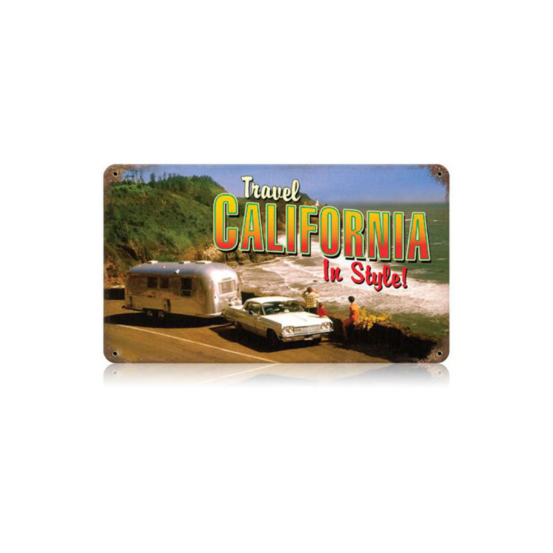 Travel California Vintage Sign