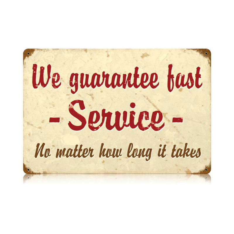 Fast Service Vintage Sign