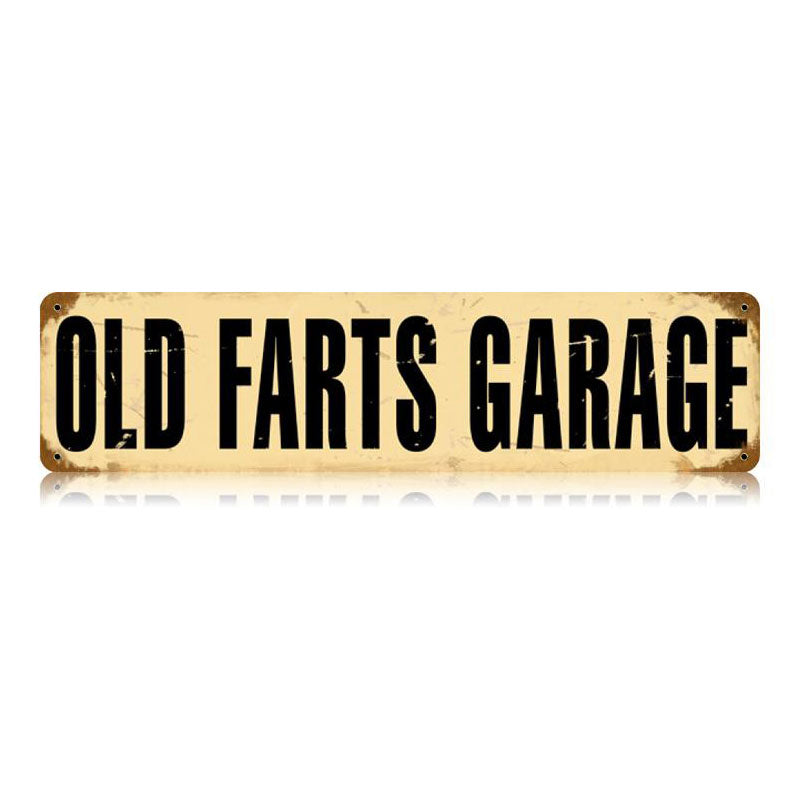 Old Farts Garage Vintage Sign