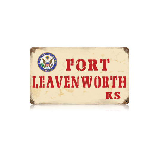 Fort Leavenworth Vintage Sign