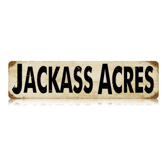 Jackass Acres Vintage Sign