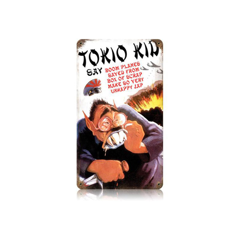 Tokio Kid Vintage Sign