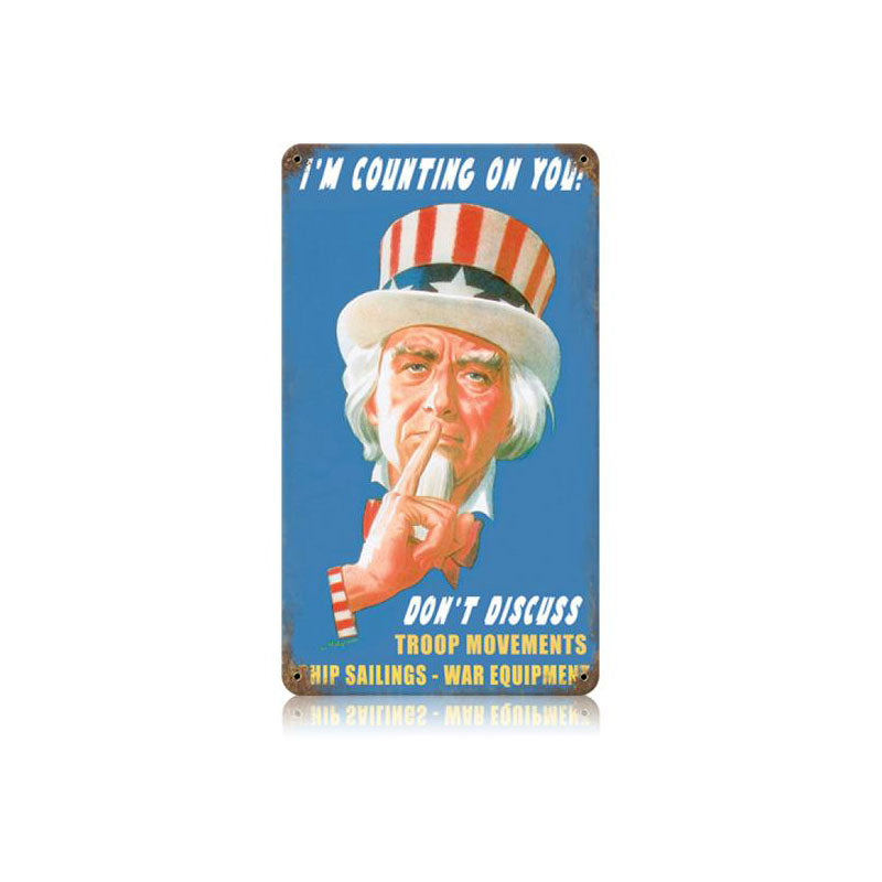 Uncle Sam Vintage Sign