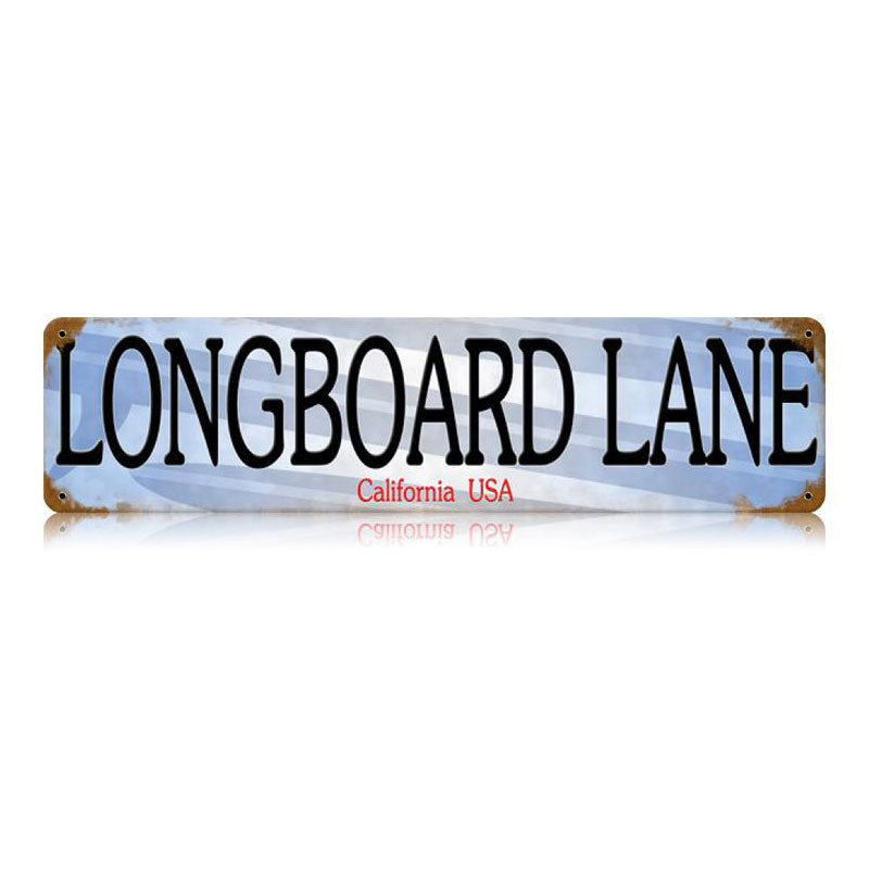 Longboard Lane Vintage Sign