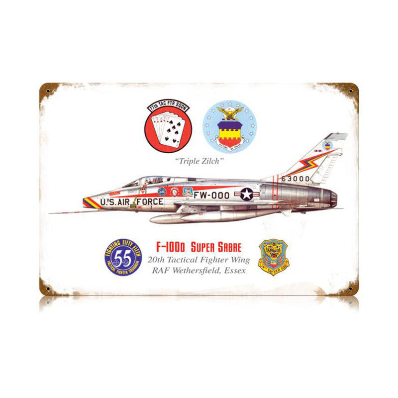 Super Sabre Vintage Sign